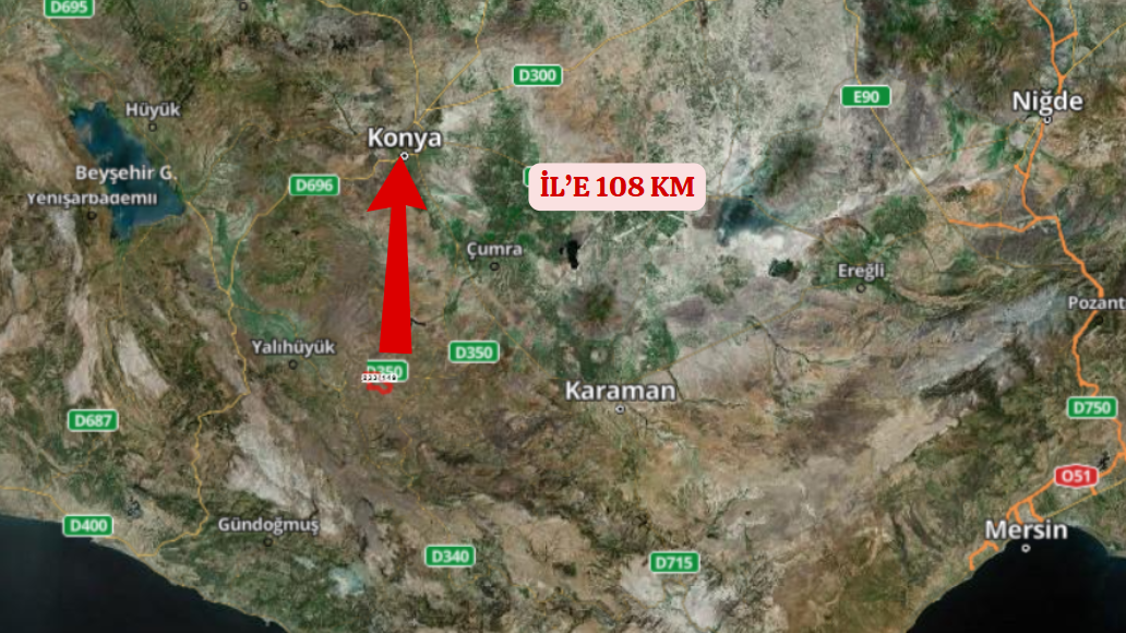 KONYA BOZKIR HACILAR KÖYÜNDE 714M² TARLAMIZ SATILIKTIR. - KONYA BOZKIR fotoğraf 7